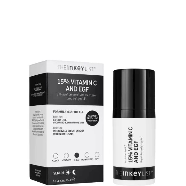 The Inkey List 15% Vitamin C And EGF – 30 ml