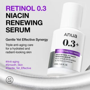 ANUA Nano Retinol 0.3 Niacin Renewing Serum – 30ml