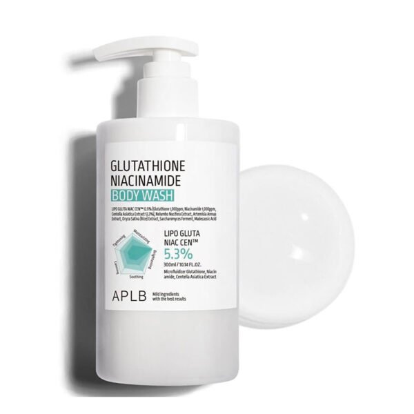 APLB-Glutathione-Niacinamide-Body-Wash-300ml-8 APLB Glutathione Niacinamide Body Wash – 300ml
