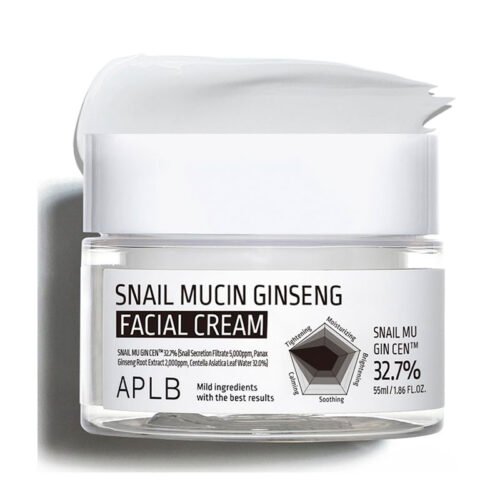 APLB-Snail-Mucin-Ginseng-Facial-Cream-55ml APLB Snail Mucin Ginseng Facial Cream – 55ml
