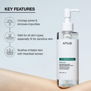 Anua Heartleaf Pore Control Cleansing Oil Mild – 200ml