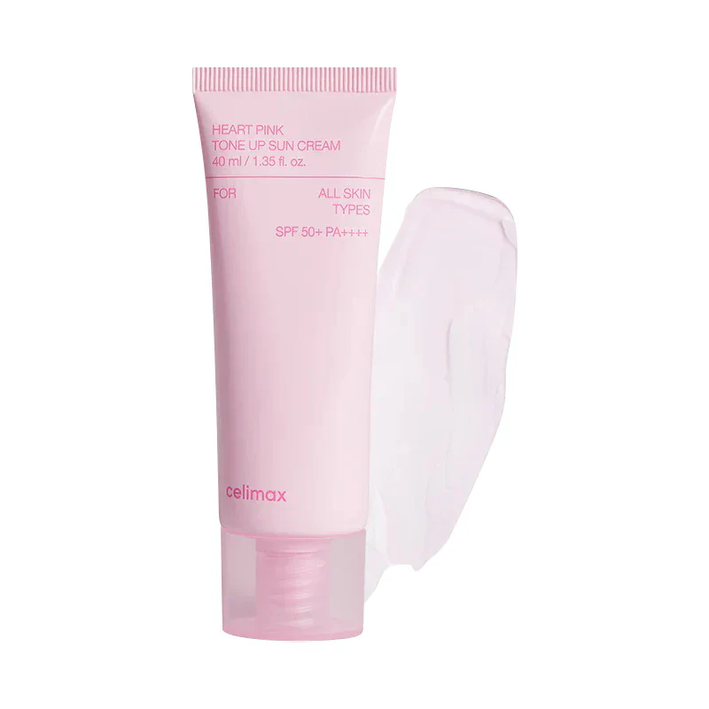 CELIMAX HEART PINK TONE UP SUN CREAM 40ML