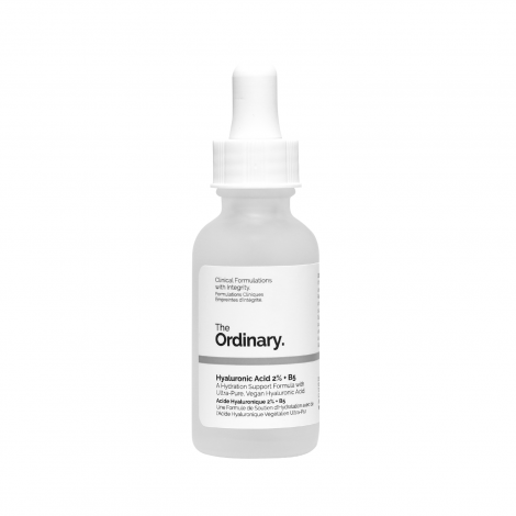 The Ordinary Hyaluronic Acid 2% B5 30ml “The Ordinary Hyaluronic Acid 2% + B5 30ml hydrating serum bottle by Al Waqiah Cosmetics”
