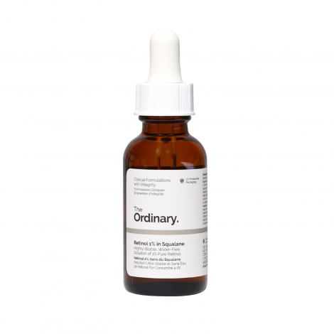 The Ordinary Retinol 1% In Squalane 30ml “The Ordinary Retinol 1% in Squalane 30ml skincare oil serum for skin renewal at Al Waqiah Cosmetics”
