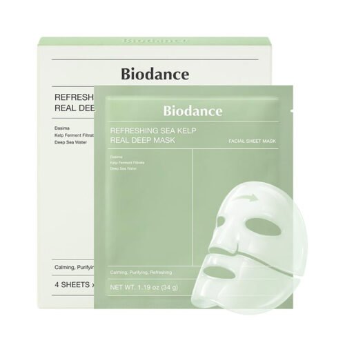 Biodance-Refreshing-Sea-Kelp-Real-Deep-Mask-34g-x4ea-0 Biodance Refreshing Sea Kelp Real Deep Mask – 34g x4ea