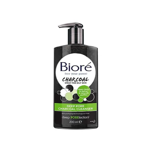 Biore-Deep-Pore-Charcoal-Cleanser-200ml.jpg Biore Deep Pore Charcoal Cleanser – 200ml