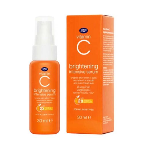 Boots-Vitamin-C-Brightening-Intensive-Serum-30ml Boots Vitamin C Brightening Intensive Serum -30ml