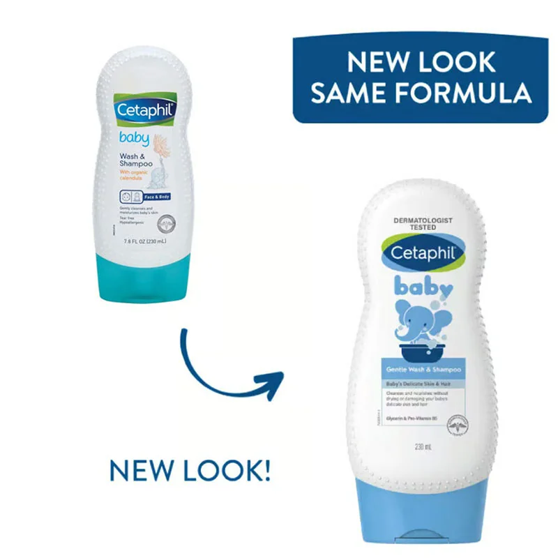 Cetaphil Baby Wash & Shampoo – 230ml