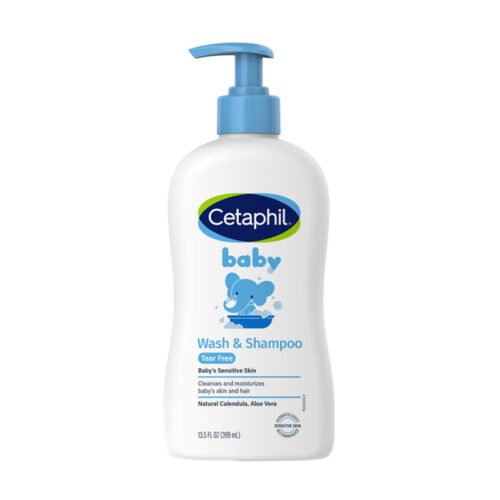Cetaphil-Baby-Wash-and-Shampoo-Babys-Sensitive-Skin-–-399ml Cetaphil Baby Wash and Shampoo Baby’s Sensitive Skin – 399ml