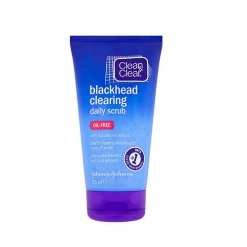 Clean-Clear-Blackhead-Clearing-Daily-Scrub-150ml-0 (1) Clean & Clear Blackhead Clearing Daily Scrub – 150ml