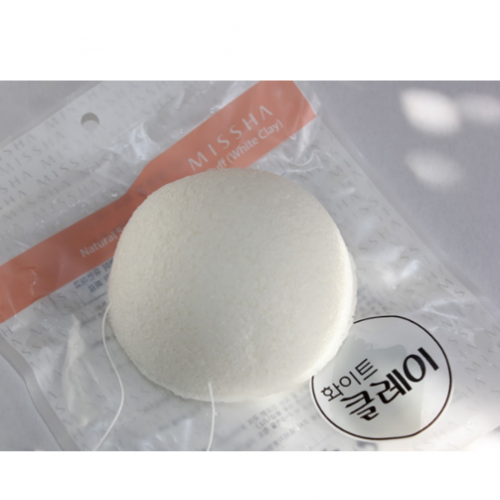 MIS3-500x500 MISSHA NATURAL SOFT JELLY CLEANSING PUFF (WHITE CLAY)SOLD MISSHA NATURAL SOFT JELLY CLEANSING PUFF (WHITE CLAY)
