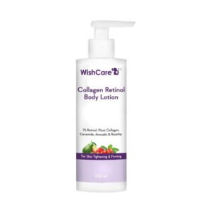 WishCare Collagen Retinol Body Lotion 200ml bottle