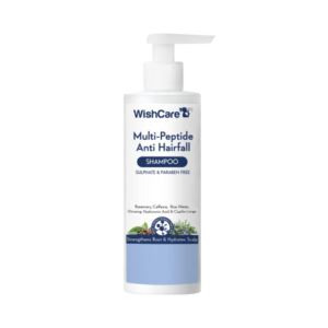 WishCare Multi-Peptide Anti Hairfall Shampoo 250ml bottle