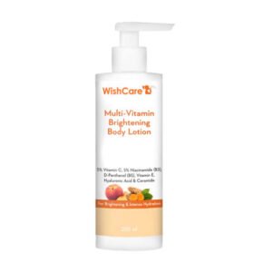 WishCare Multi Vitamin Brightening Body Lotion 200ml bottle