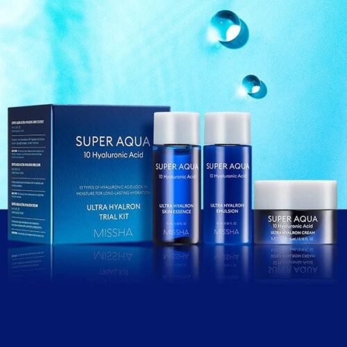 [MISSHA] Super Aqua 10 Hyaluronic Acid Ultra Hyalron Trial Kit