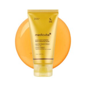 Medicube Kojic Acid Night Mask 75ml with Turmeric for Overnight Hydration, Skin Brightening and Radiant Healthy-Looking Complexion