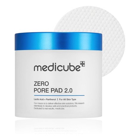 Medicube Zero Pore Pad 2.0 (70 Pads) 155g Medicube Zero Pore Pad 2.0 70 Pads 155g for Pore Care, Gentle Exfoliation, Oil Control and Smoother Clearer-Looking Skin