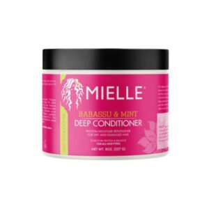 Mielle Babassu & Mint Deep Conditioner 227g for Deep Hair Hydration, Strengthening, Moisture Restoration and Improved Hair Manageability