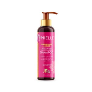 Mielle Pomegranate & Honey Moisturizing & Detangling Shampoo 355ml for Gentle Cleansing, Hair Hydration, Detangling and Healthy Looking Hair