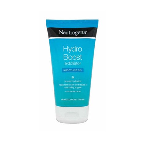 Neutrogena Hydro Boost Exfoliator Smoothing Gel 150ml for Gentle Exfoliation, Skin Smoothing, Hydration Support and Fresh Healthy Looking Skin