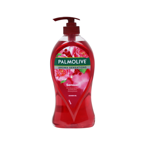 Palmolive Sensual Shower Gel 750ml Aroma Sensations Body Wash for Soft Skin, Gentle Cleansing and Long-Lasting Fragrance