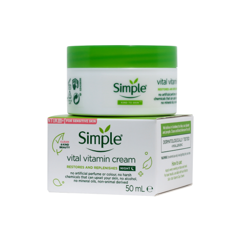 normal-1JOYmgUvgiFTX6kokPi2QZNzx4XMxF Simple Kind To Vital Vitamin Night Cream 50ml