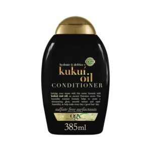 OGX Hydrate and Defrizz + Kukuí Oil Conditioner 385ml (UK)