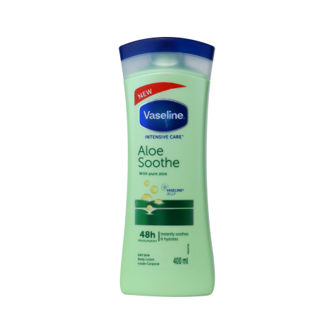 normal-XlbjqoTaou1tRHNfmRJVASwbBO9we2 Vaseline Intensive Care Aloe Soothe 48H Moisturisation Body Lotion 400ml