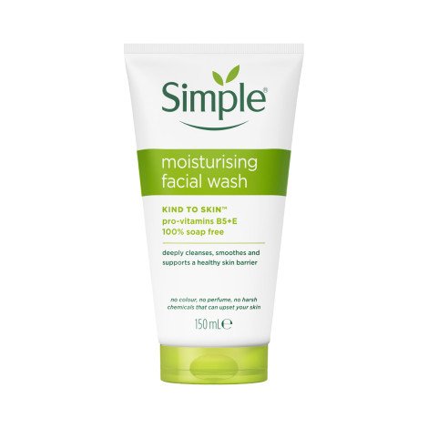 normal-jnsg6vuso9dFvdvC7ZAzfqn7G5PdP0 Simple Kind to Skin Moisturising Face Wash 150ml