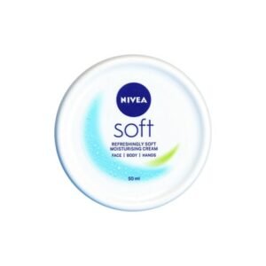 Nivea Refreshingly Soft Moisturizing Face Body Hands Cream 50ml